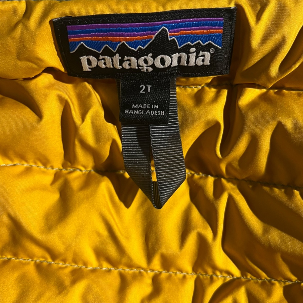 Patagonia Baby Puffer Jacket Reversible Print Insulated Coat - Picture 7 of 7